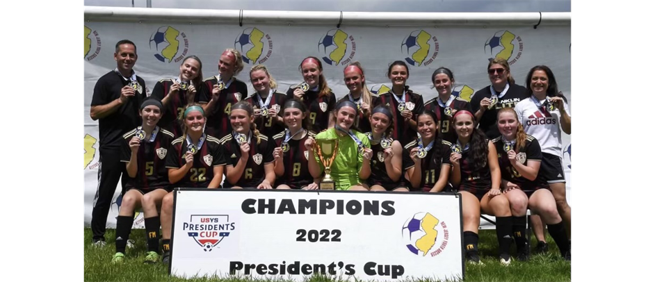 Congrats to our U18 Phenom girls - PRESIDENT CUP CHAMPS!